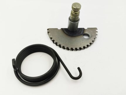 Вал кикстартера GY6-80 с сектором,пружиной,втулкой 'GX Motor'
 Kleverus