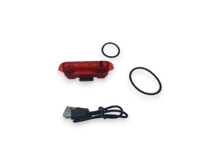 Фонарь габаритный Вело встроенный аккумулятор + USB зарядка