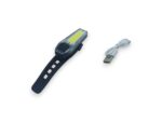 Фонарь габаритный Вело 5 режимов, белый, влагозащищенный (ZH1608)(ЗУ
 micro USB...