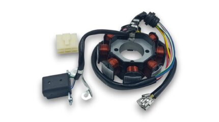 Генератор (магнето) CG/CB  125/150, 8 катушек (7+1) (5 проводов) 3 отв D32mm, 157FMI, 162FMJ, 172FMM