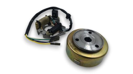 Генератор (магнето) TTR-125 (2 катушки) С МАГНИТОМ и обгонной муфтой
